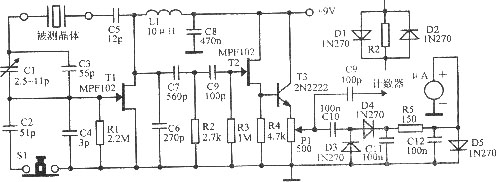 100kHz～20MHz晶体振荡器