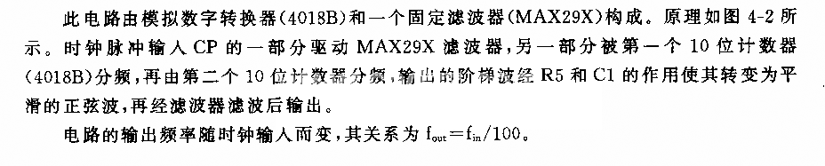 数字正弦波发生器电路