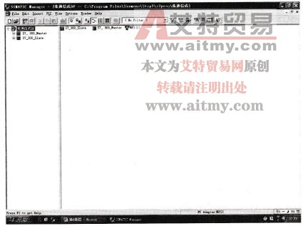 图6-43创建S7-300主、从站