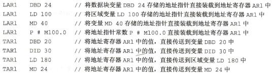 S7-300/400 PLC LARl<D>与TARl<D>指令