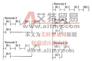 图3-67辅助继电器的使用