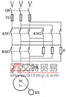 基于PLC的三相异步电动机可逆运行反接制动控制