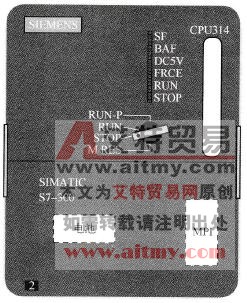 S7-300 PLC CPU模块上的LED指示灯故障信息
