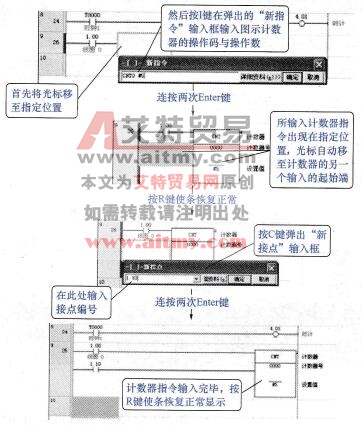 CX-Programmer计数器指令的输入