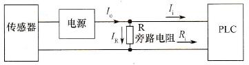  在PLC输入端并联旁路电阻