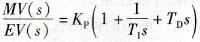 PID控制器在连续控制系统中的表达式