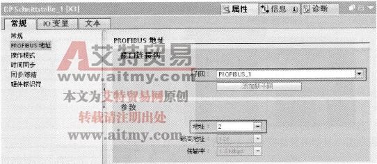 PROFIBUS网络中的PROFIBUS地址