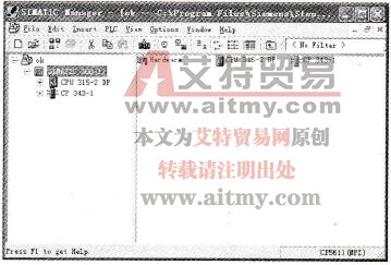 在STEP 7中如何启动硬件组态功能