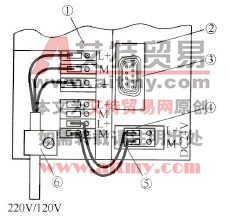 电源和CPU接线（前盖打开）