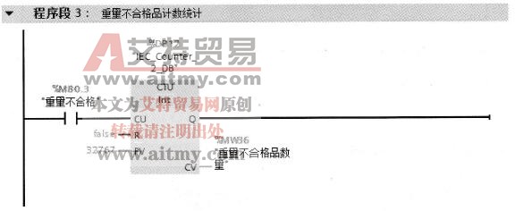 “计数统计”子程序FC3（续接）