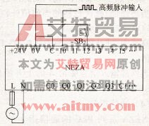 频率计实验接线