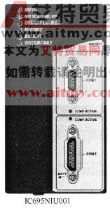 GE-PLC Rx3i网络接口单元LED指示灯的故障信息