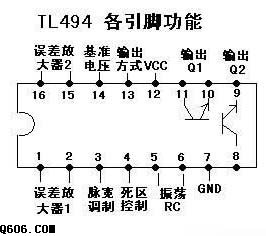 TL494制作的汽车低音炮电路图