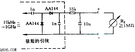 用于指示低电压高频信号的调制器电路图