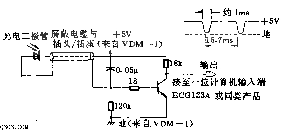 光笔接口电路图