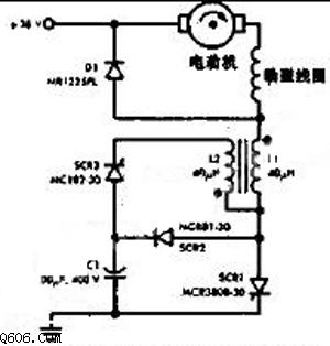 电动车辆控制电路图