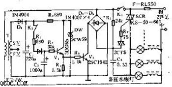 路灯节电控制器电路图