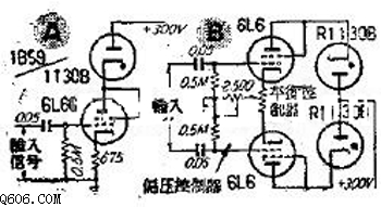 使用辉光调制管R1130B的闪光测速灯电路图