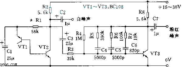 音频噪声发生器电路图
