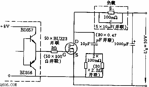 500A功率开关控制电路图