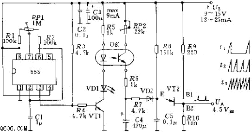 电笛报警电路图