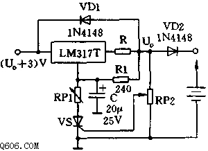 恒流、恒压两功能充电器电路图