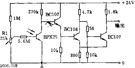 光电继电器电路图
