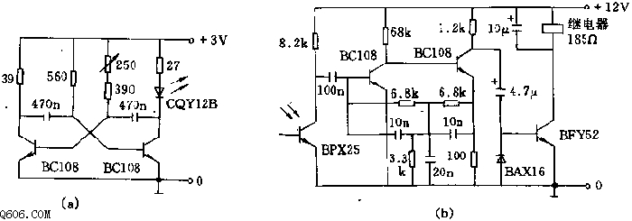 选频光电继电器电路图