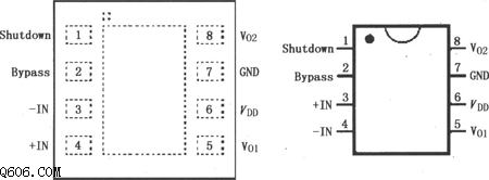 LM4902电桥音频功率放大器电路图