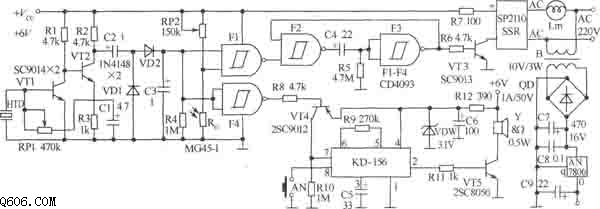 敲击式音乐门铃开关