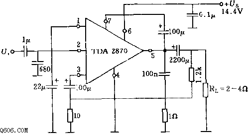 TDA2078功放电路图