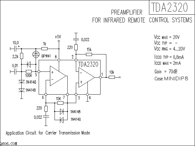 TDA2320功放电路图