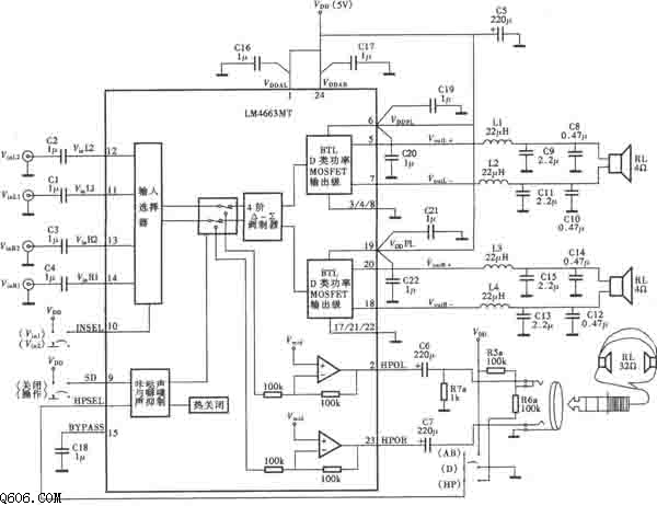 TNM4663RMTD类功放电路图