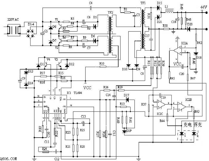 电动自行车充电器常见三种故障及检修方法