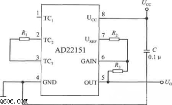 磁场传感器温度补偿电路图