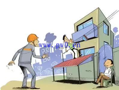 高压电为什么会吸人