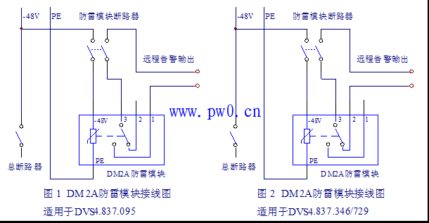 防雷工程电源防雷模块接线图集