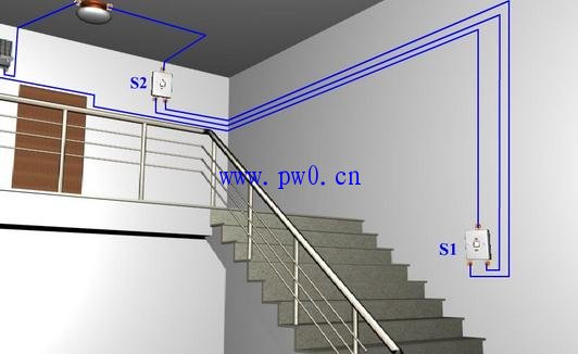 双联开关工作原理_双联双控开关接线方法图