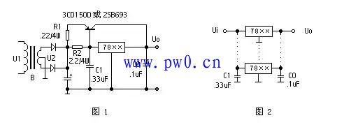 三端集成稳压器使用扩展功能的方法