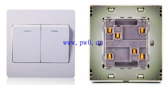 三开关控制两盏灯接线方法图解