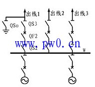 单母线分段接线方式_单母线分段接线图