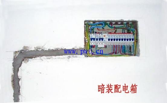 户内配电箱安装方法及接线图