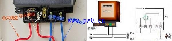 dd202单相电能表接线图