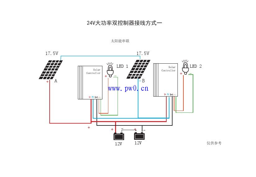 太阳能路灯控制器的接线方法