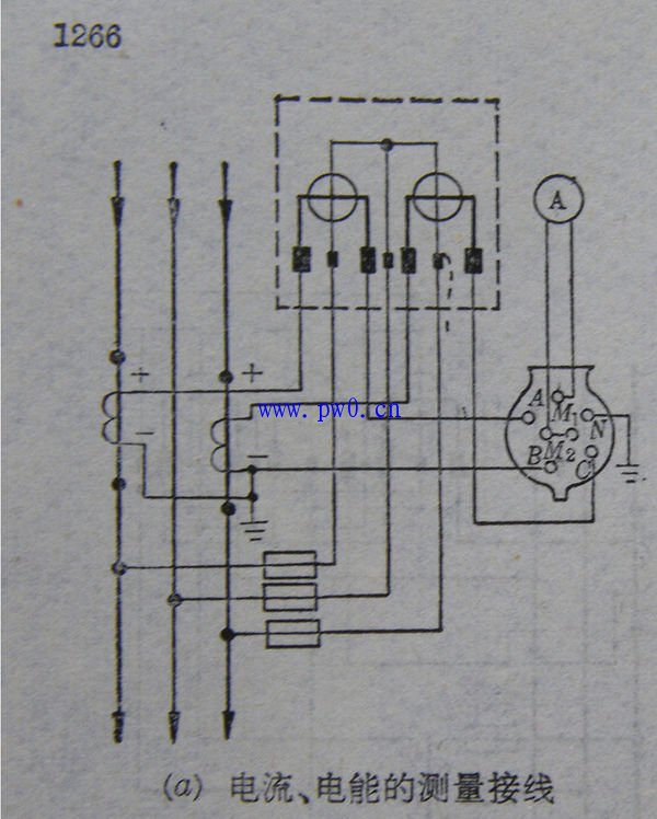 电表电流表共用互感器接线方法