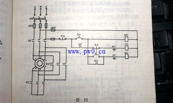 星三角电机六根线接法