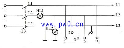 三相插座线相序检测方法