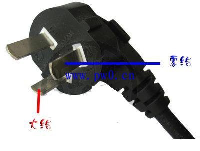 插头左零右火怎么看?左零右火从哪面看