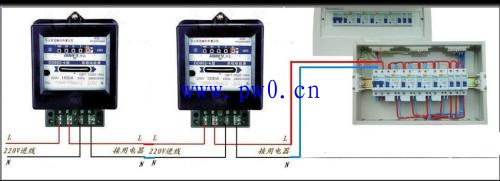 两个电表串连怎么接线?两个电表串联接线图