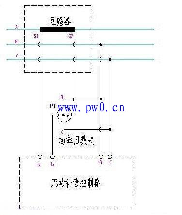 无功补偿控制器接线图